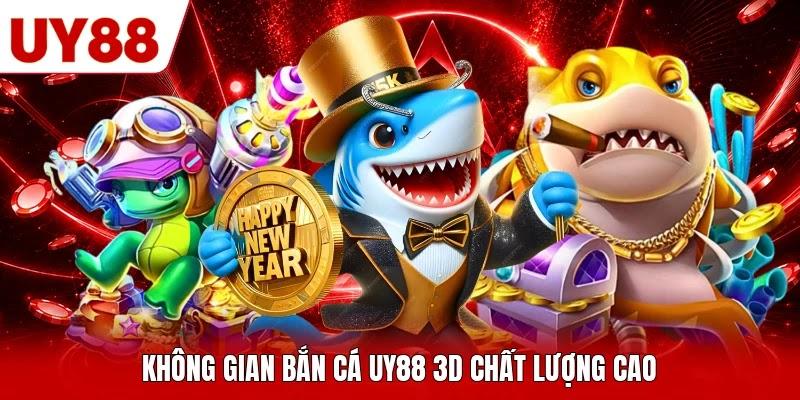 Không gian bắn cá UY88 3D chất lượng cao Không gian bắn cá UY88 3D chất lượng cao