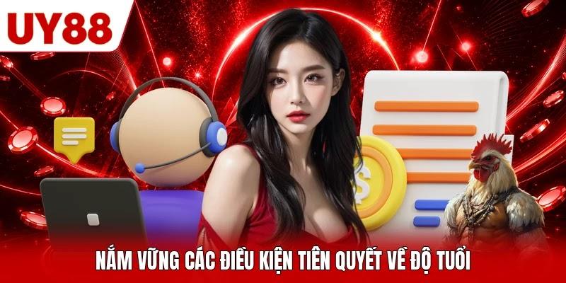 Nắm vững các điều kiện tiên quyết về độ tuổi Nắm vững các điều kiện tiên quyết về độ tuổi